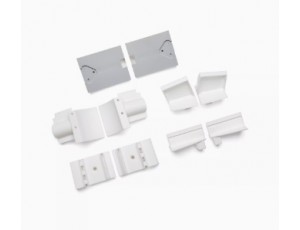 Freewing F-22 Raptor 80mm EDF Jet Horizontal Tail Mount Plastic Set